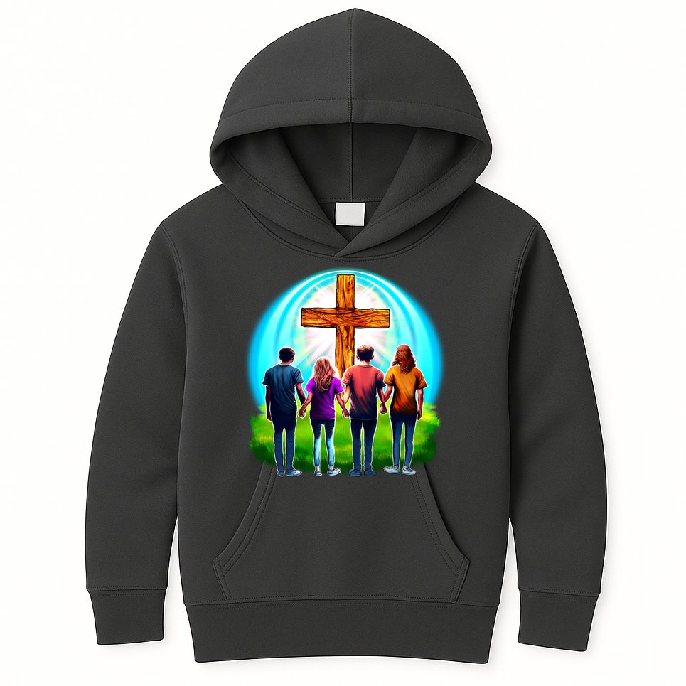 Teens Christian Catholic Retreat Kids Hoodie