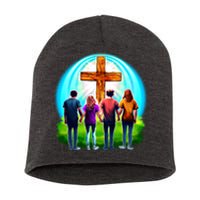 Teens Christian Catholic Retreat Short Acrylic Beanie