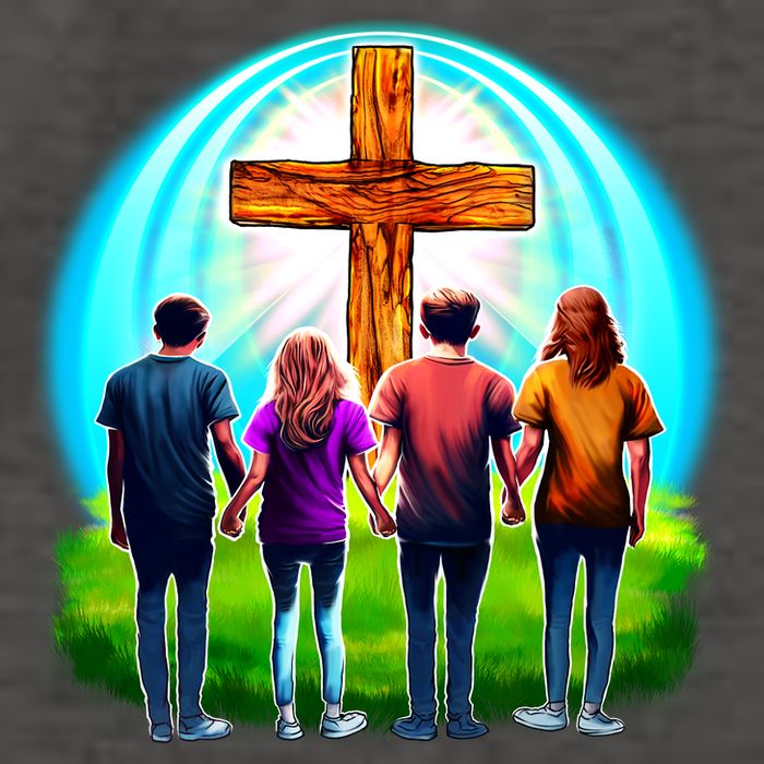 Teens Christian Catholic Retreat Vector Backpack