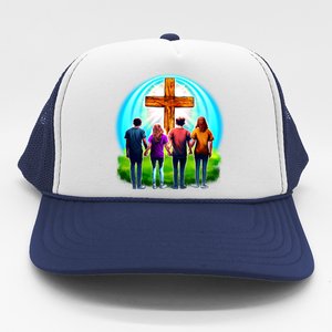 Teens Christian Catholic Retreat Trucker Hat