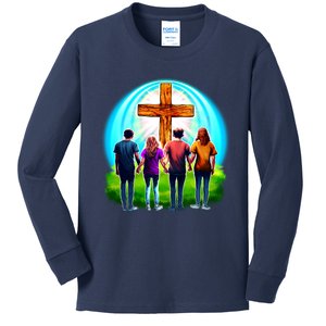 Teens Christian Catholic Retreat Kids Long Sleeve Shirt