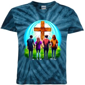 Teens Christian Catholic Retreat Kids Tie-Dye T-Shirt