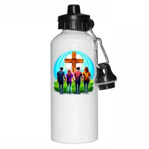 Teens Christian Catholic Retreat Aluminum Water Bottle 