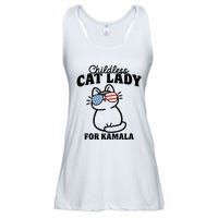 This Childless Cat Lady Is Voting Kamala Ladies Essential Flowy Tank