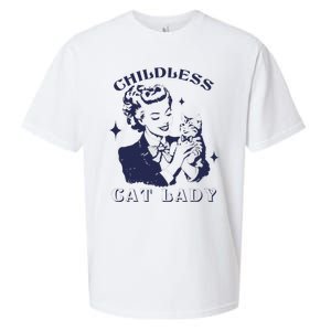 This Childless Cat Lady Ladies Is Voting Retro 2024 Usa Sueded Cloud Jersey T-Shirt