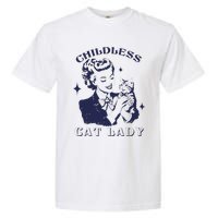 This Childless Cat Lady Ladies Is Voting Retro 2024 Usa Garment-Dyed Heavyweight T-Shirt