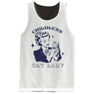 This Childless Cat Lady Ladies Is Voting Retro 2024 Usa Mesh Reversible Basketball Jersey Tank