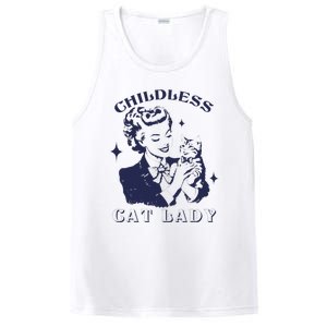 This Childless Cat Lady Ladies Is Voting Retro 2024 Usa PosiCharge Competitor Tank