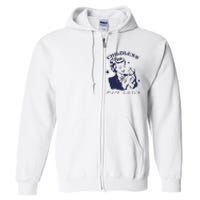 This Childless Cat Lady Ladies Is Voting Retro 2024 Usa Full Zip Hoodie