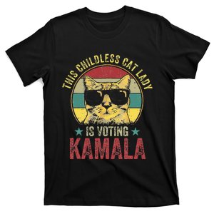 This Childless Cat Lady Kamala Harris T-Shirt