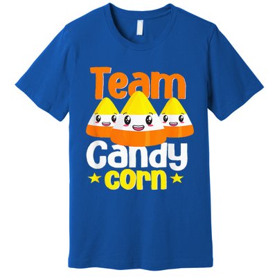 Team Candy Corn Halloween Costume Funny Premium T-Shirt