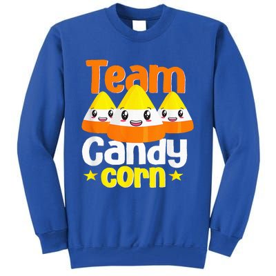 Team Candy Corn Halloween Costume Funny Tall Sweatshirt