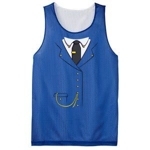 Train Conductor Costume For Halloween Cosplay Mesh Reversible Basketball Jersey Tank