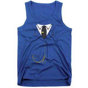 Train Conductor Costume For Halloween Cosplay Tank Top