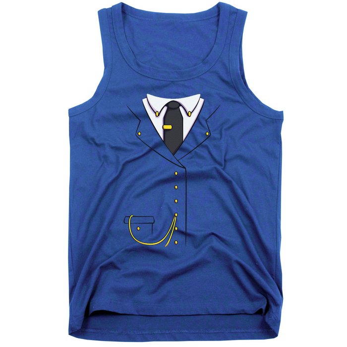 Train Conductor Costume For Halloween Cosplay Tank Top