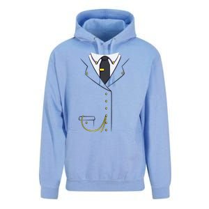 Train Conductor Costume For Halloween Cosplay Unisex Surf Hoodie