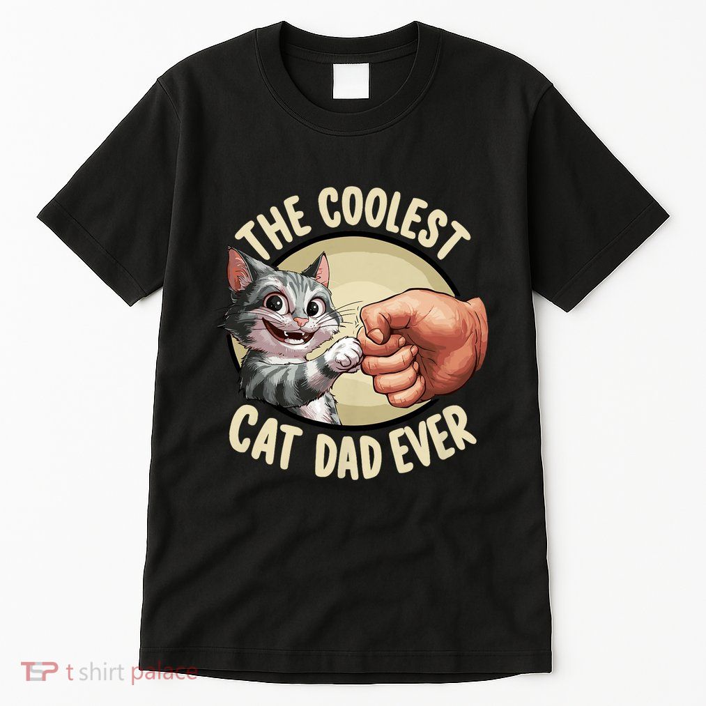 The Coolest Cat Dad Ever FatherS Day Tall T-Shirt