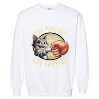 The Coolest Cat Dad Ever FatherS Day Garment-Dyed Sweatshirt