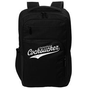 Tremendous Cocksucker Cock Sucker Proud Funny Lgbtq Impact Tech Backpack