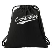 Tremendous Cocksucker Cock Sucker Proud Funny Lgbtq Drawstring Bag