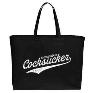 Tremendous Cocksucker Cock Sucker Proud Funny Lgbtq Cotton Canvas Jumbo Tote