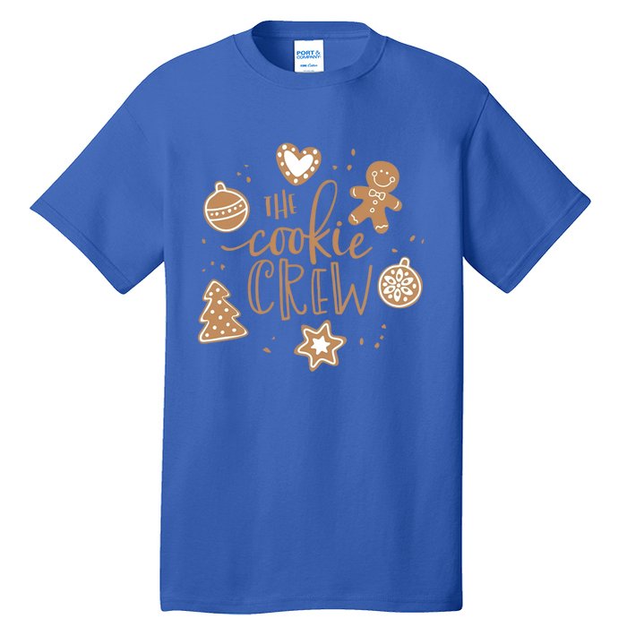 The Cookie Crew Christmas Baking Cookie Lover Cute Gift Tall T-Shirt