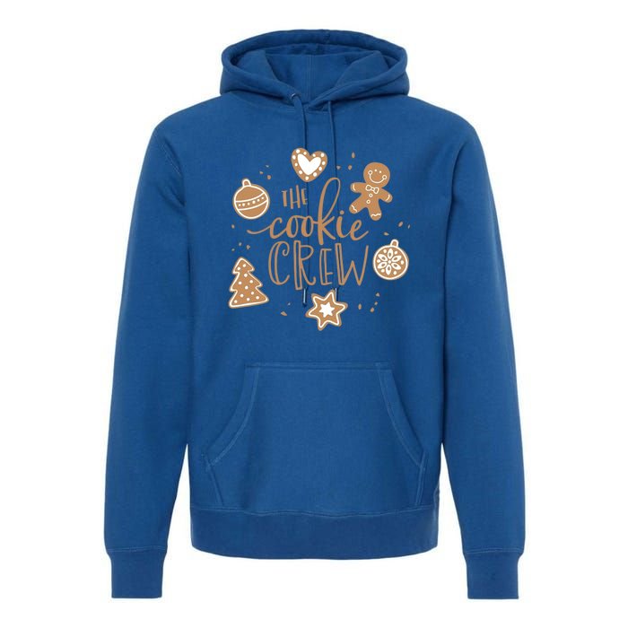 The Cookie Crew Christmas Baking Cookie Lover Cute Gift Premium Hoodie