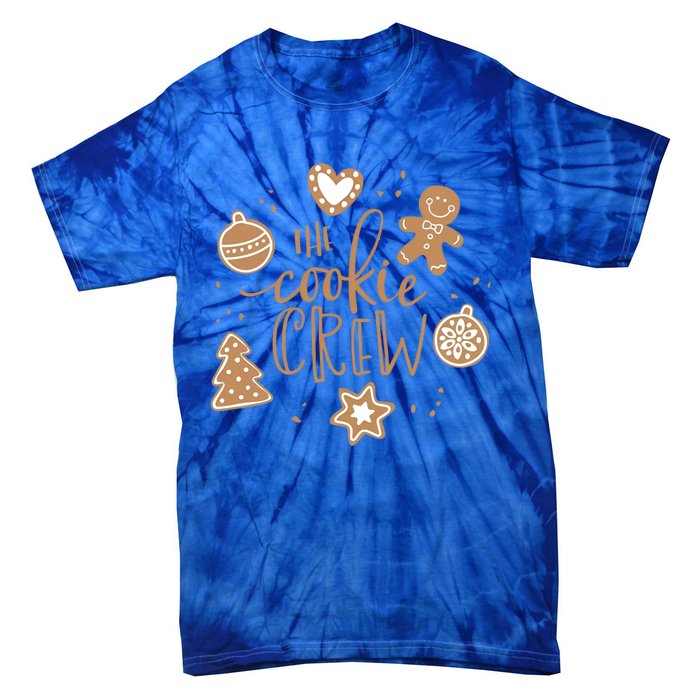 The Cookie Crew Christmas Baking Cookie Lover Cute Gift Tie-Dye T-Shirt