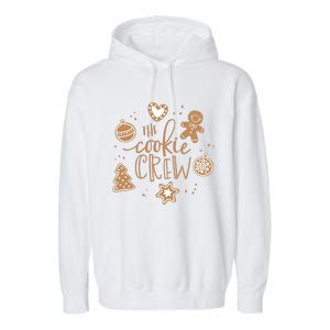 The Cookie Crew Christmas Baking Cookie Lover Cute Gift Garment-Dyed Fleece Hoodie