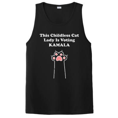 This Childless Cat Lady Is Voting For Kamala Harris PosiCharge Competitor Tank