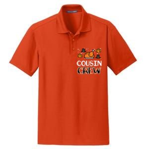 Thanksgiving Cousin Crew Fall Matching Great Gift Dry Zone Grid Polo