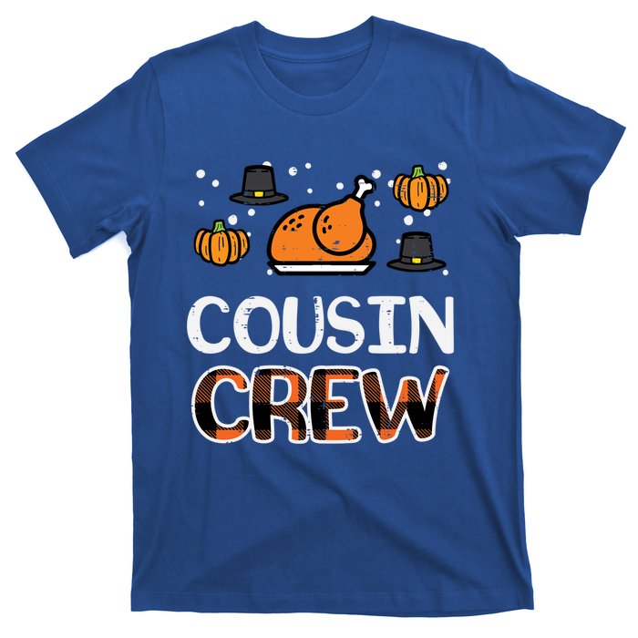 Thanksgiving Cousin Crew Fall Matching Great Gift T-Shirt