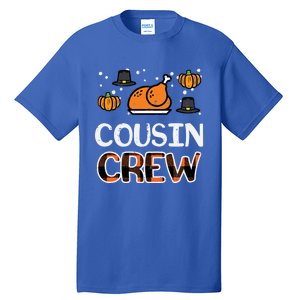 Thanksgiving Cousin Crew Fall Matching Great Gift Tall T-Shirt