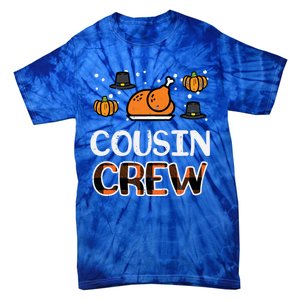 Thanksgiving Cousin Crew Fall Matching Great Gift Tie-Dye T-Shirt