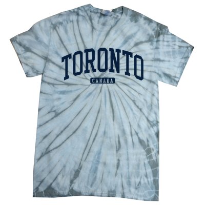 Toronto Canada College University Style Tie-Dye T-Shirt