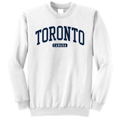 Toronto Canada College University Style Sweatshirt