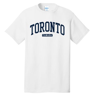 Toronto Canada College University Style Tall T-Shirt