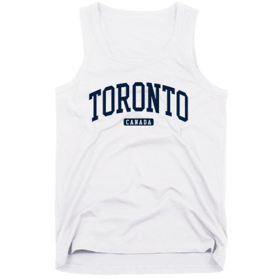 Toronto Canada College University Style Tank Top