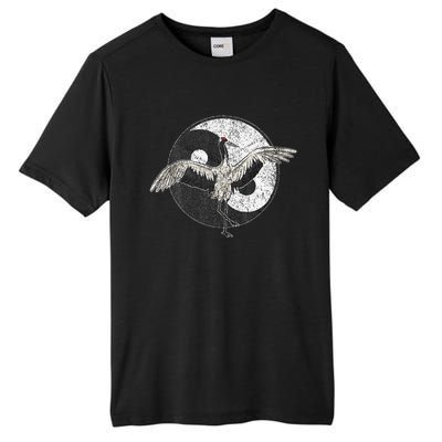 Tai Chi Crane Chinese Martial Arts Yin Yang Tall Fusion ChromaSoft Performance T-Shirt