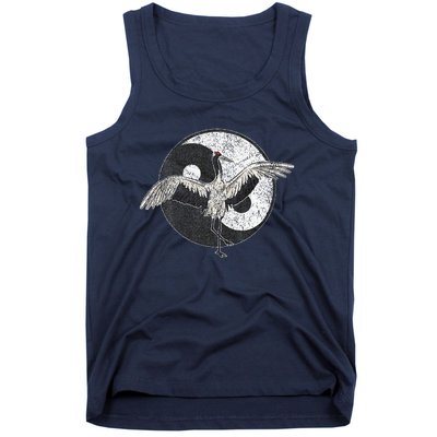 Tai Chi Crane Chinese Martial Arts Yin Yang Tank Top