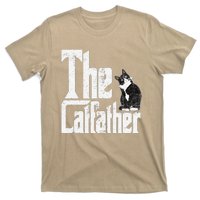 The Catfather Cat Father Mafia Funny Parody Fathers Day T-Shirt