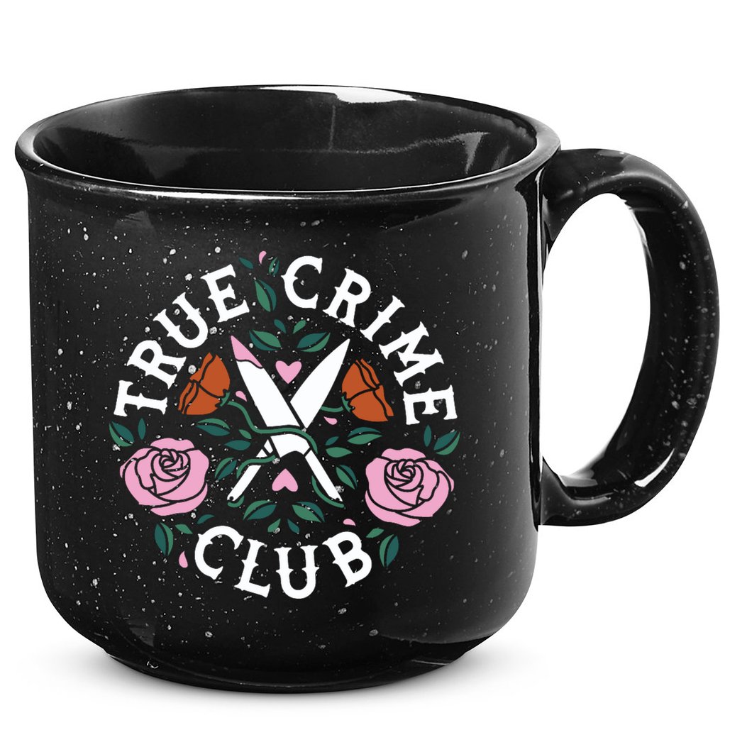True Crime Club Funny True Crime Fan 15oz Campfire Ceramic Mug