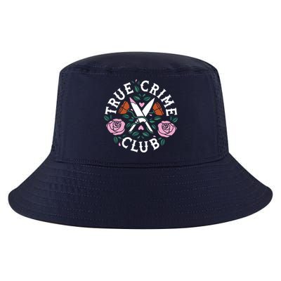 True Crime Club Funny True Crime Fan Cool Comfort Performance Bucket Hat