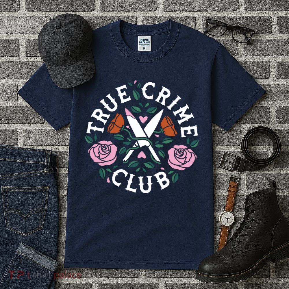 True Crime Club Funny True Crime Fan Tall T-Shirt