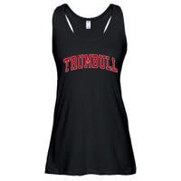 Trumbull Connecticut Ct Vintage Sports Ladies Essential Flowy Tank