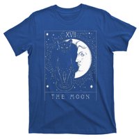 Tarot Card Crescent Moon And Cat T-Shirt