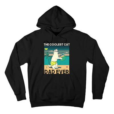 The Coolest Cat Dad Ever Hoodie