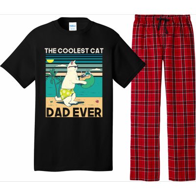 The Coolest Cat Dad Ever Pajama Set