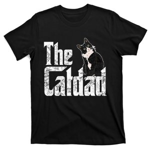 The Catfather Crazy Cat Father Kitty Daddy T-Shirt