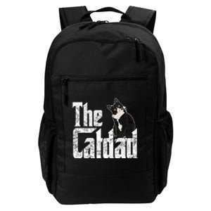 The Catfather Crazy Cat Father Kitty Daddy Daily Commute Backpack